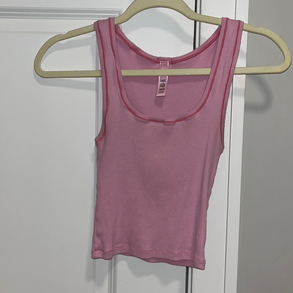 Skims bubblegum pink tank